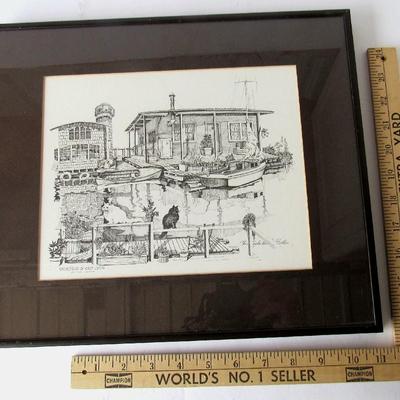 Lot 284:  Christopher Paul Bollen Print, Reflections of Easy Living, 12" x 15"