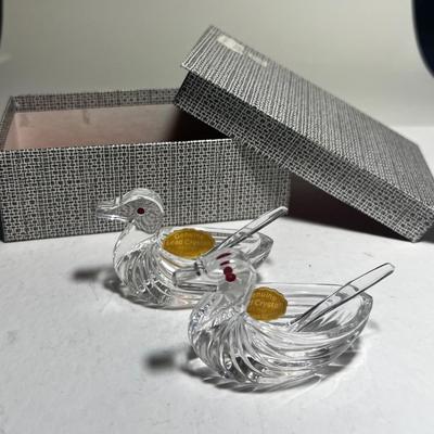 Box Set Crystal Made in West Germany Salts