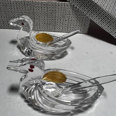 Box Set Crystal Made in West Germany Salts