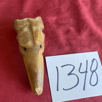 Horn Handmade Bird Head