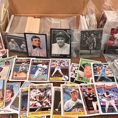 HUNDREDS OF Baseball Cards & Others