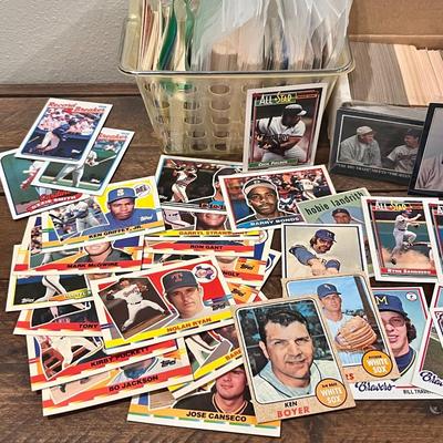 HUNDREDS OF Baseball Cards & Others