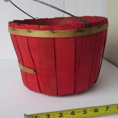 Lot 290:  Two Older Harvest Gathering Baskets