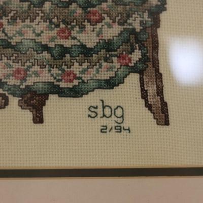 Framed Needlepoint