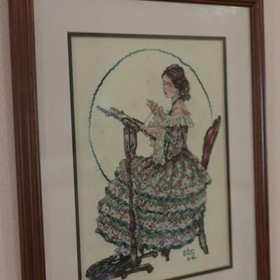 Framed Needlepoint