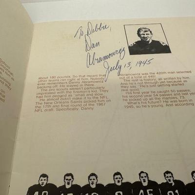 Vintage Saints Catching Book Signed