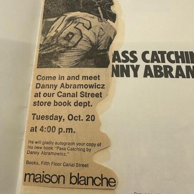 Vintage Saints Catching Book Signed