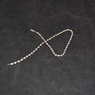 925 Sterling Twist Chain, ITALY 16