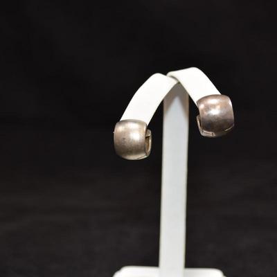 925 Sterling Cuff Earrings 8.2g