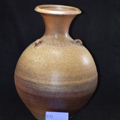 Large Ceramic Glazed Vase 17x12