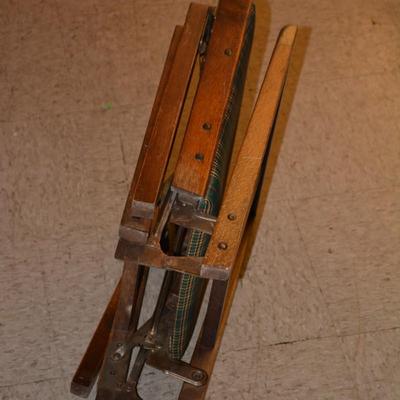 Vintage LEG-O-MATIC Folding Chair 19x16x7