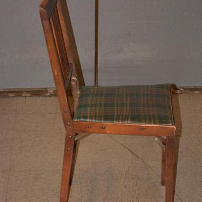 Vintage LEG-O-MATIC Folding Chair 19x16x7