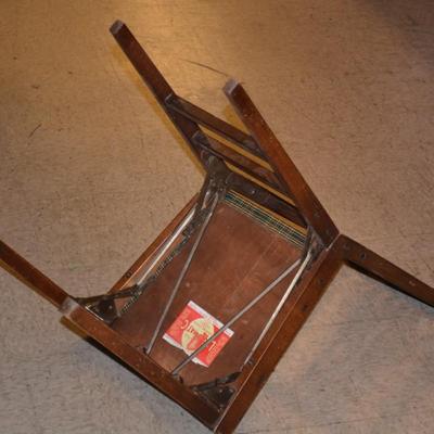 Vintage LEG-O-MATIC Folding Chair 19x16x7