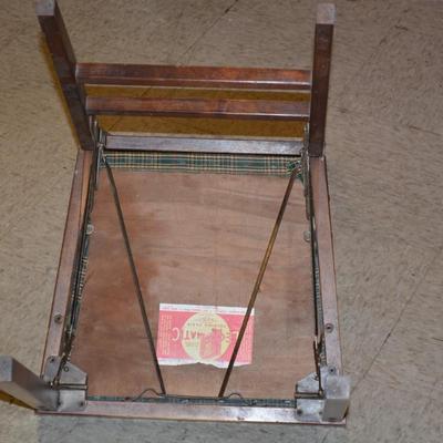 Vintage LEG-O-MATIC Folding Chair 19x16x7