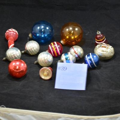 Lot of Vintage Christmas Ornaments