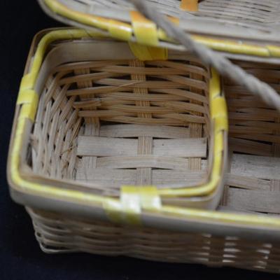 Japanese Bamboo Smelt Fishing Creel 10x8x5