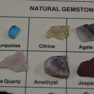 Small Natural Gemstone Collection