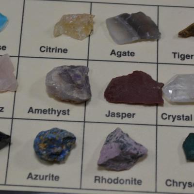 Small Natural Gemstone Collection