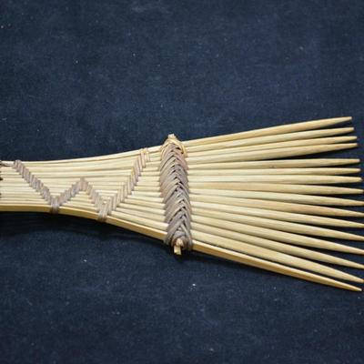 lot of 3 Handmade African Combs