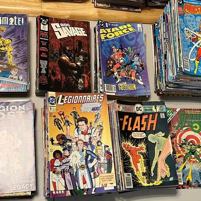 DC COMICS ~ Lot of 1,265 ~ Various Heros, Years and Issues ~ JUSTICE LEAGUE, STAR TREK, GREEN LANTERN, LEGION OF SUPERHEROS,ETC ~ SEE...