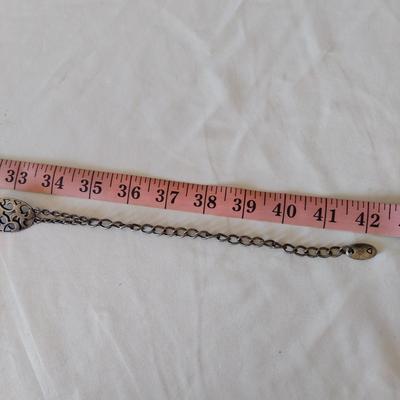 Leather and Pewter Beaded Jewelry (PB2-BBL)