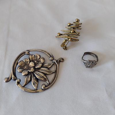 Leather and Pewter Beaded Jewelry (PB2-BBL)