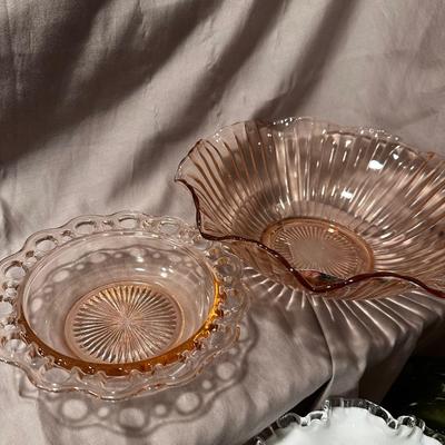 Beautiful vintage colored glass