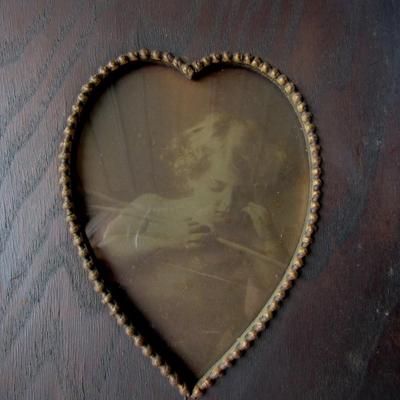 Lot 292: Antique Child Angel Picture