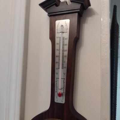 Vintage Taylor Banjo Wall Thermometer, Hygrometer, and Barometer