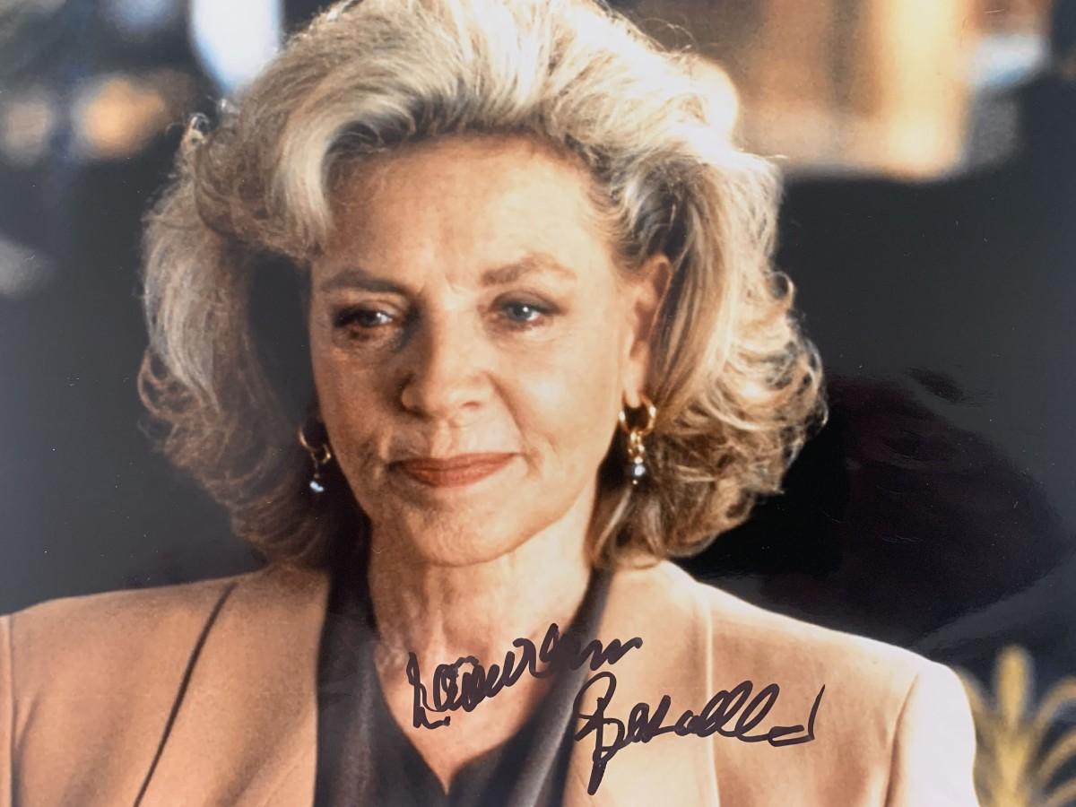 Lauren Bacall signed photo | EstateSales.org