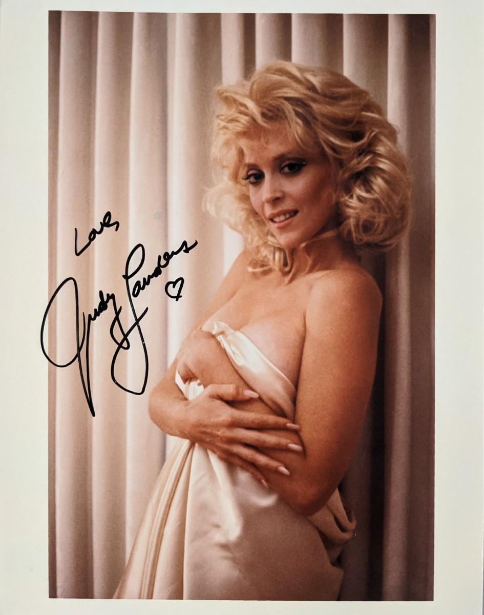 Judy Landers signed photo | EstateSales.org
