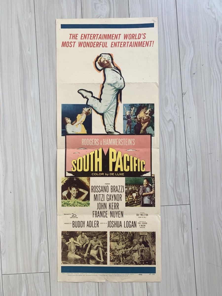 South Pacific original 1959 vintage movie poster | EstateSales.org