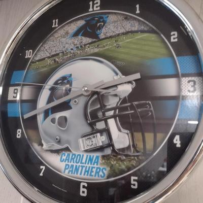 Carolina Panthers Wall Clock