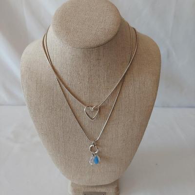 Sterling Silver Necklaces, Pendants and Bracelets (PB2-BBL)