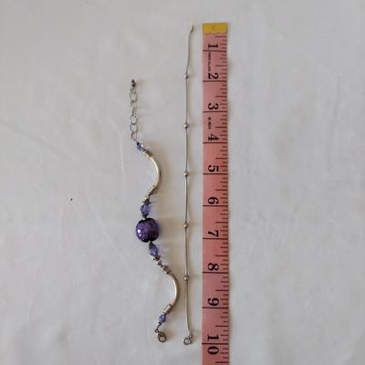 Sterling Silver Necklaces, Pendants and Bracelets (PB2-BBL)