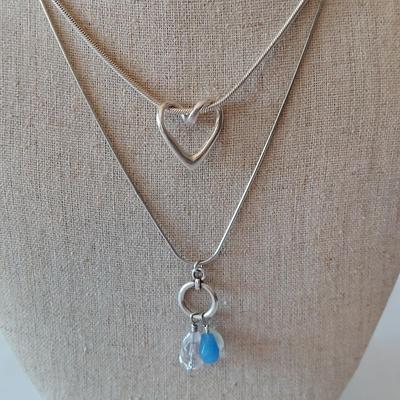 Sterling Silver Necklaces, Pendants and Bracelets (PB2-BBL)