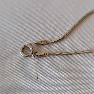 Sterling Silver Necklaces, Pendants and Bracelets (PB2-BBL)