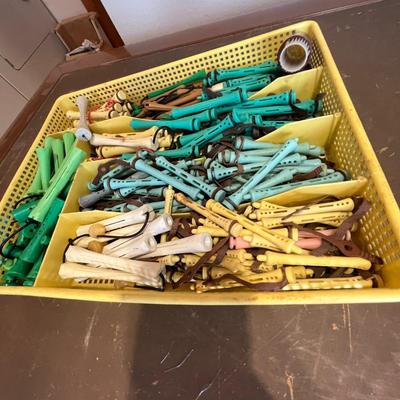 Assortment of perm rollers