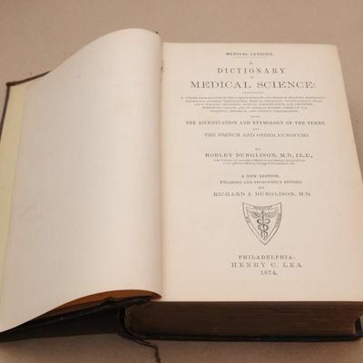 A Dictonary of Medical Science