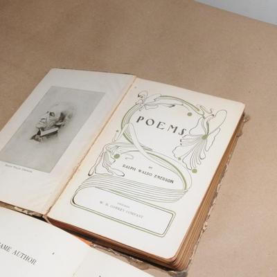 Poems by Ralph Waldo Emerson& How to Enjoy Poetry