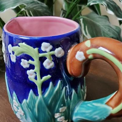 Jay Wilfred Majolica Pitcher