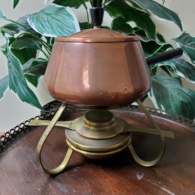 MCM Copper Fondue Pot