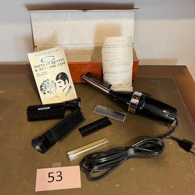 Instant styling comb