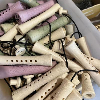 Lot of assorted perm rods