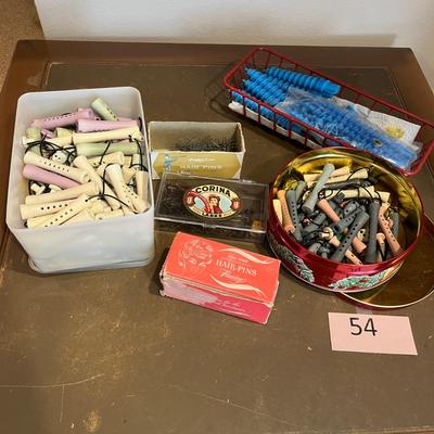 Lot of assorted perm rods