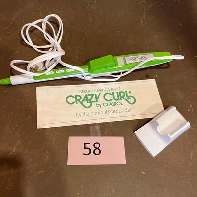 Crazy curl curling iron