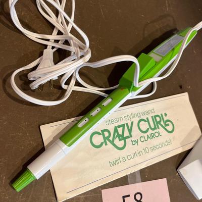 Crazy curl curling iron