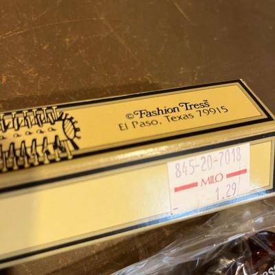 New in box vintage hair brush