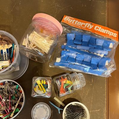 Headbands clips & pens