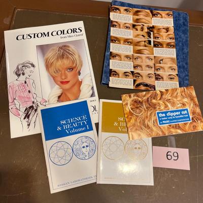 Custom hair color charts cosmetology